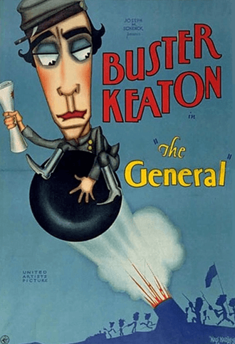 #4 The General (1926) — Top 10 Best Comedy Films of All Time
