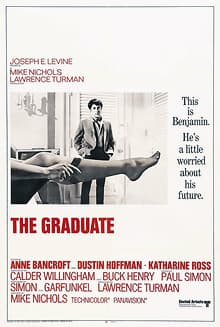 #9 The Graduate (1967) — Top 10 Best Comedy Films of All Time