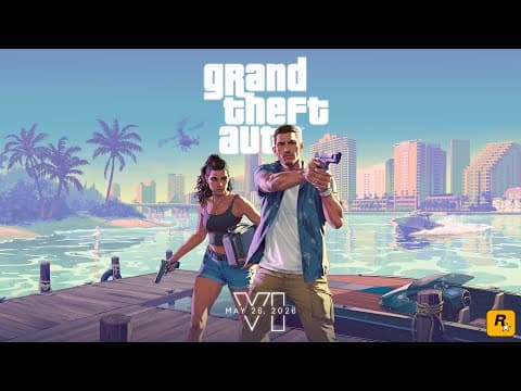 #2 GTA 6 Gameplay Reveal - First Look at Vice City — Top 10 Trending YouTube Gaming Videos