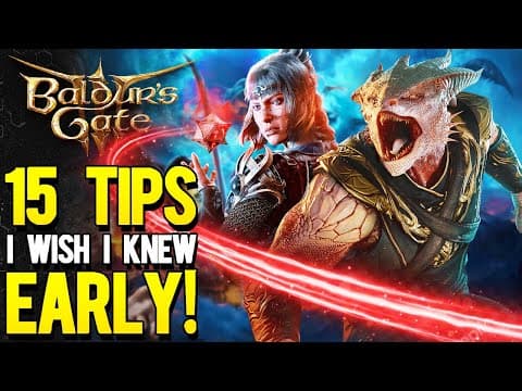 #7 Baldurs Gate 3 - 25 Things You Should Know Before Playing — Top 10 Trending YouTube Gaming Videos