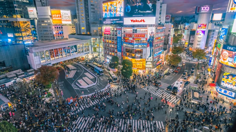#1 Experience Tokyo's Shibuya Crossing — Japan Starter Pack: Essential First-Time Visitor Experiences