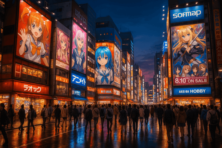 #9 Experience Anime & Manga Culture in Akihabara (Tokyo) — Japan Starter Pack: Essential First-Time Visitor Experiences