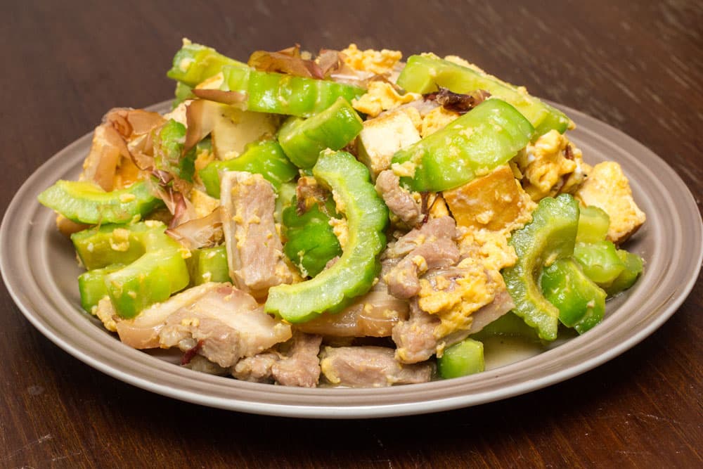 #10 Okinawa Goya Chanpuru — Bitter Melon Stir-Fry — Japan's Top 10 Regional Cuisines & Specialty Dishes