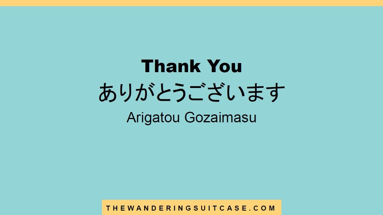 #10 Learn "Sumimasen" (Excuse Me) & Arigatou (Thank You) — Top 10 Tips for First-Time Visitors to Japan