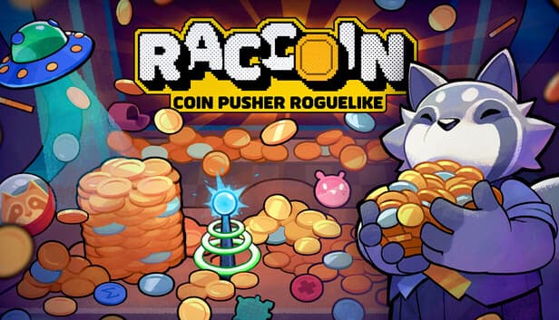#3 RACCOIN: Coin Pusher Roguelike — Top 10 Steam — Top Sellers — Apr 6–Apr 12, 2026