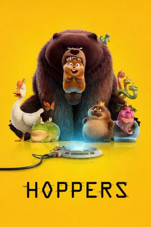#3 Hoppers — Netflix Top 10 Movies — Global — Apr 6, 2026