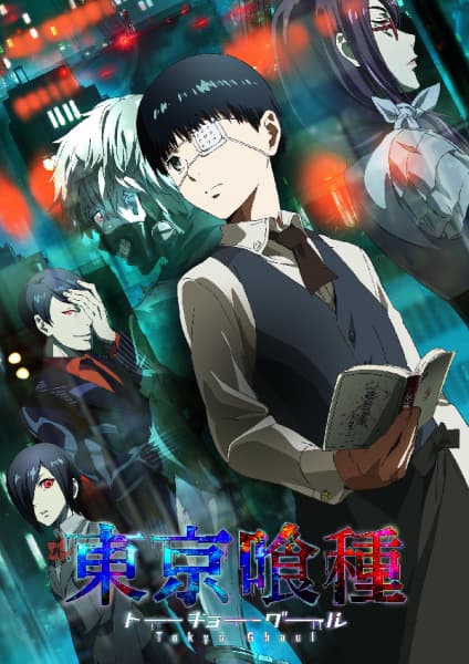 #10 Tokyo Ghoul — Top 10 MyAnimeList — Most Popular Anime — May 2026