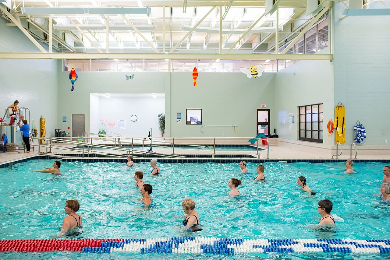 #8 Water Aerobics (Aqua Fitness) — Top 10 Low-Impact Exercises Transforming Fitness in 2026