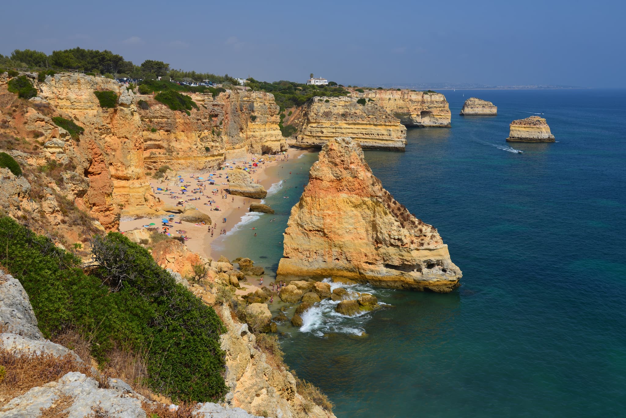#8 Praia da Marinha, Portugal — Top 10 Best Beaches in the World — From Pink Sand to Limestone Karst