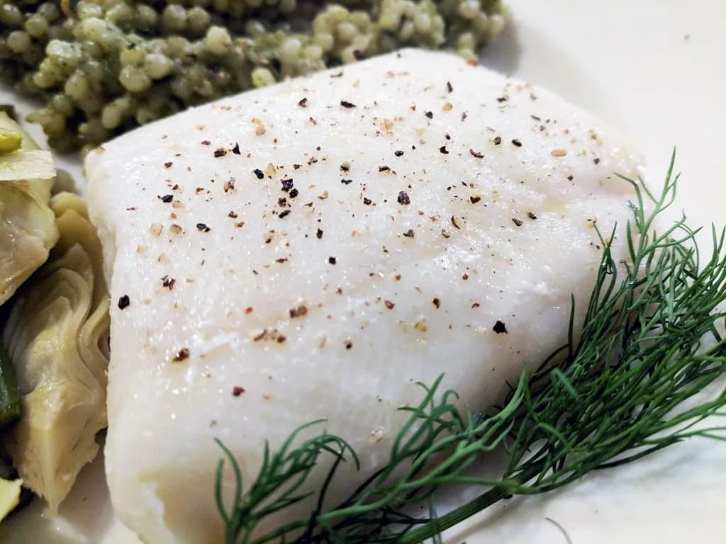 #3 Cod, Atlantic, cooked (dry heat) — Top 10 High-Protein Foods by Protein per 100 Calories 2026