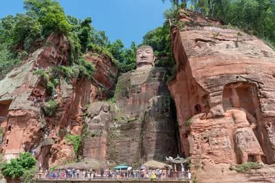 #9 Leshan Giant Buddha, Sichuan — Top 10 Ancient Chinese Wonders & Landmarks