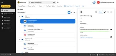 #8 Keeper — Top 10 Best Password Managers 2026