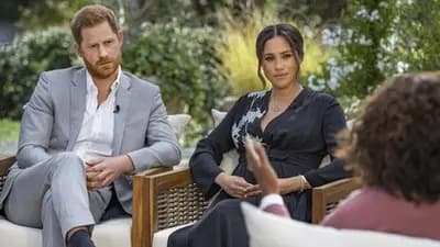#5 Prince Harry and Meghan Markle's Oprah Interview — Top 10 Most Controversial Celebrity Moments