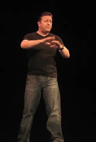 #10 Ricky Gervais — Top 10 Most Overrated Comedians