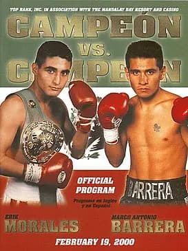 #6 Barrera vs. Morales I (2000) — Top 10 Best Boxing Matches Ever