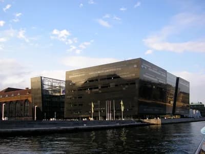 #10 Royal Danish Library — The Black Diamond (Copenhagen, Denmark) — Top 10 Best Libraries in the World 2026