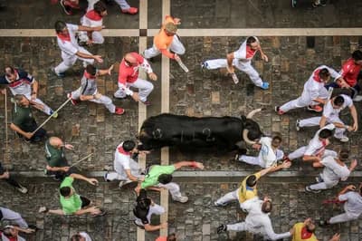 #5 San Fermín / Running of the Bulls (Pamplona, Spain) — Top 10 Best Street Festivals