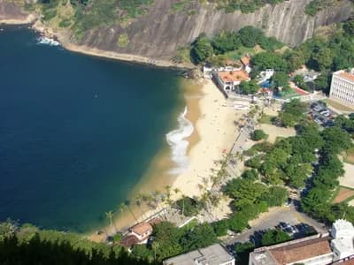 #3 Praia Vermelha — Top 10 Beaches in Rio de Janeiro 2026