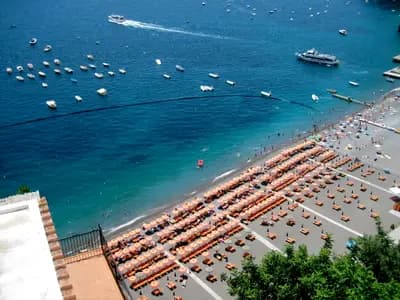 #3 Positano Beach, Amalfi Coast — Top 10 Italian Beaches in 2026