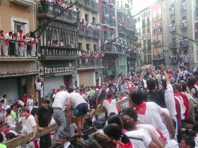 #2 Running of the Bulls (San Fermín) — Top 10 Festivals in Spain