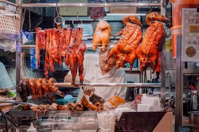 #2 Roast Goose at Yat Lok — Top 10 Must-Try Hong Kong Foods: Dim Sum, Roast Goose, Egg Tarts & More
