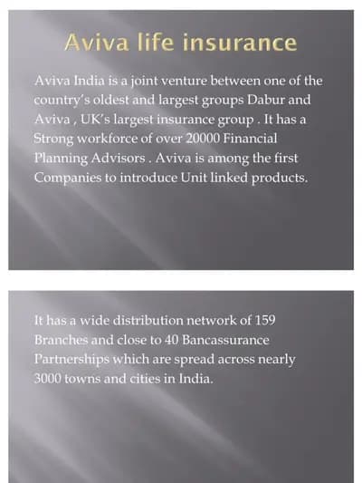 #9 Aviva — UK £200B+ Pension/Life AUM — Top 10 European Pension Insurance Products