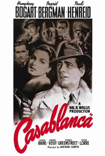 #7 Casablanca (1942) — The 10 Greatest Movies of All Time, Ranked by Critics and Fans