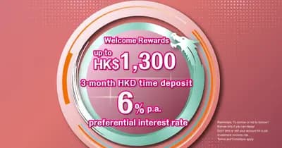 #4 6-Month HKD New Funds Time Deposit - Citi Priority — Top 10 Best HKD Time Deposit Rates in Hong Kong May 2026