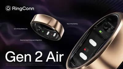 #8 RingConn Gen 2 Air — Best AI Health Wearables & Smart Rings for Developers (2026) — Ranked by API & Data Access