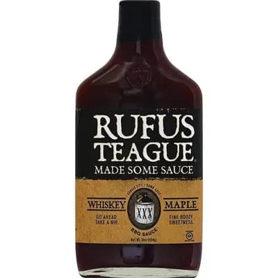 #9 Rufus Teague Whiskey Maple BBQ Sauce — Top 10 Best Store-Bought BBQ Sauces for Summer 2026 Grilling