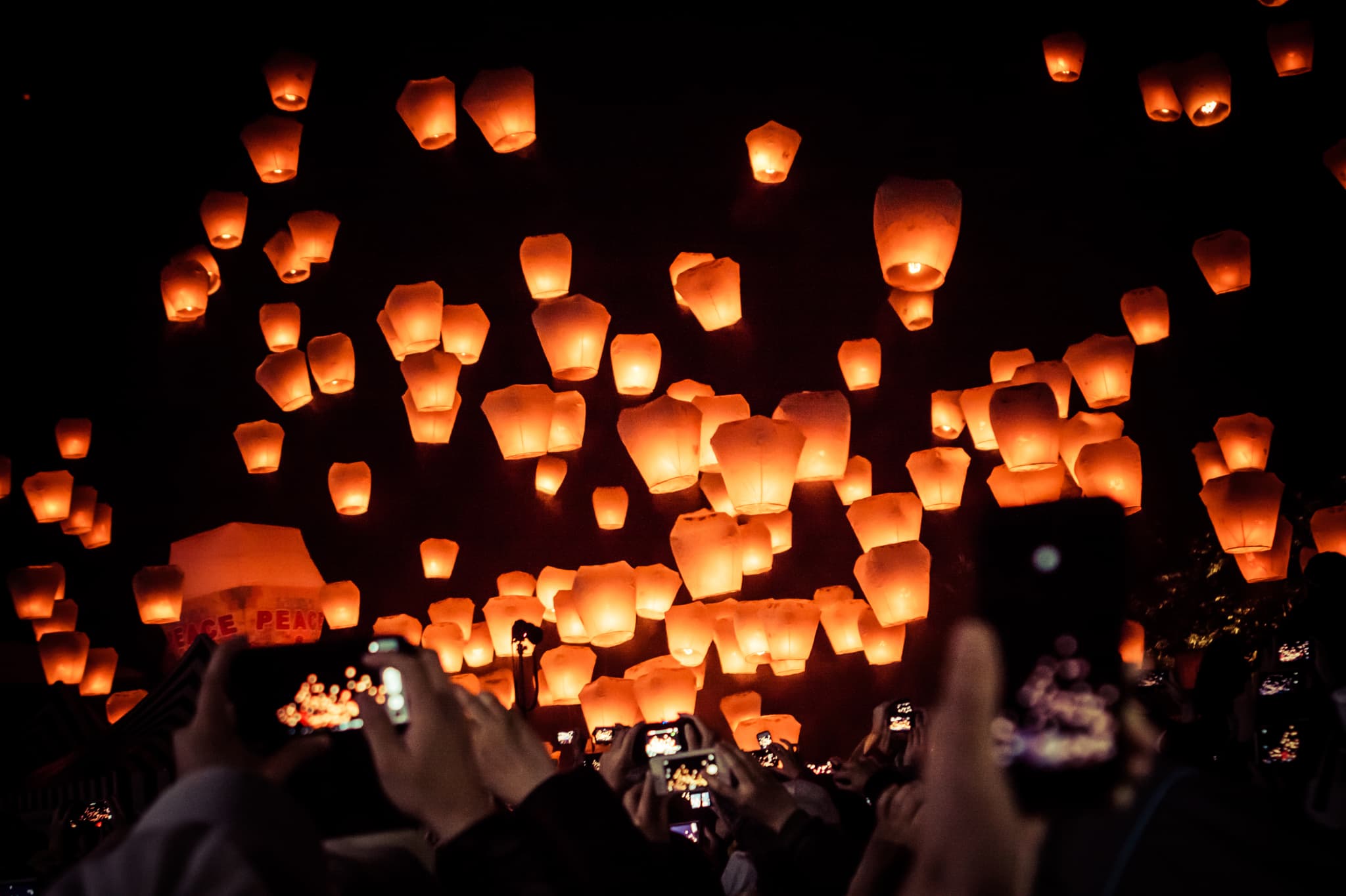 #1 Pingxi Sky Lantern Festival — Top 10 Festivals in Taiwan in 2026